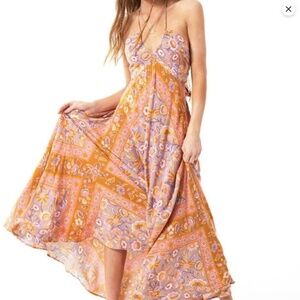 Spell & The Gypsy Women's Orange Lolita Dress, size small